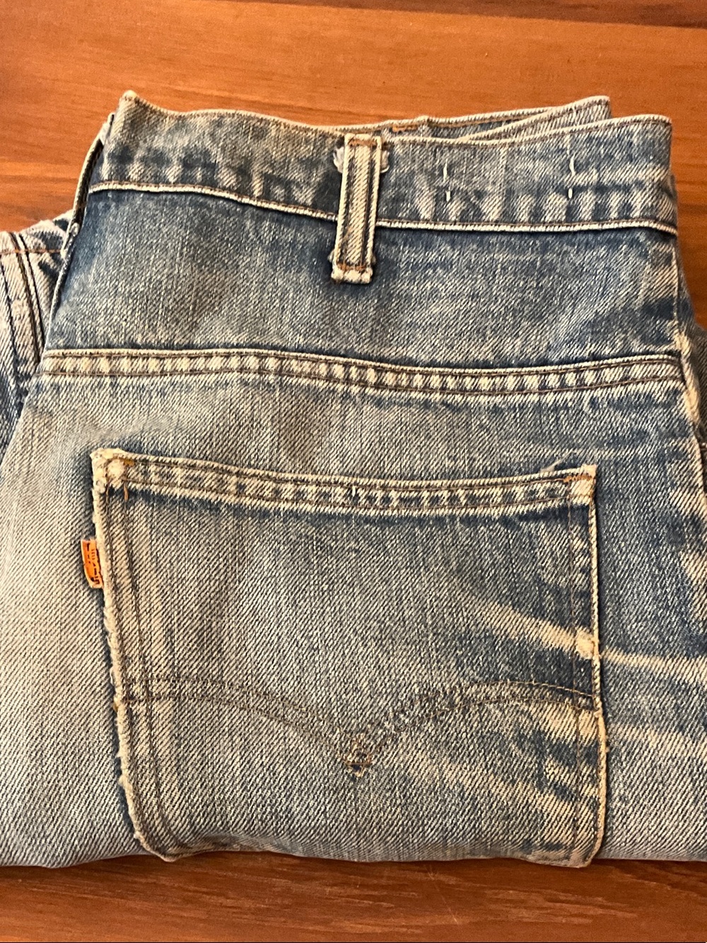 Vintage Levi orange tab boot cut Jean